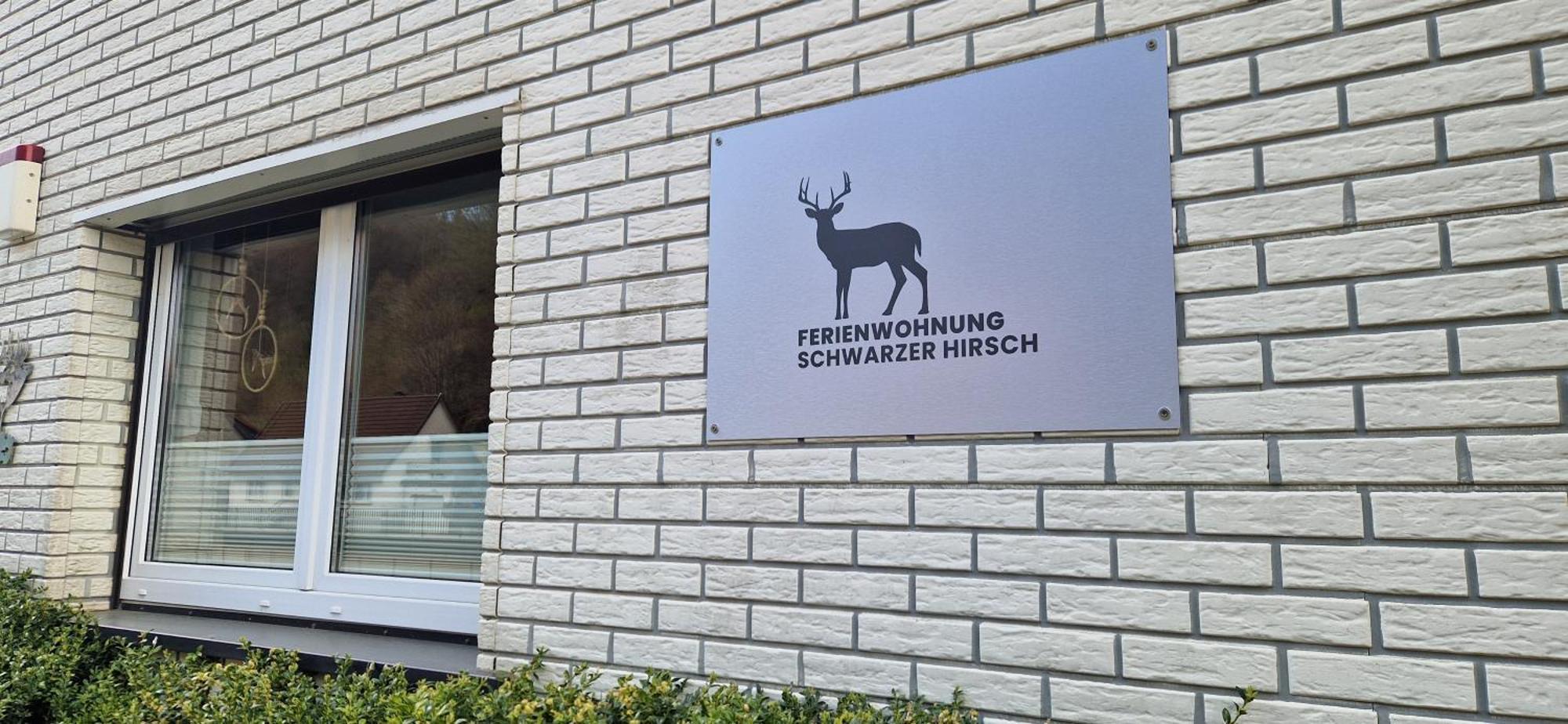 Ferienwohnung Schwarzer Hirsch Wieda Eksteriør billede